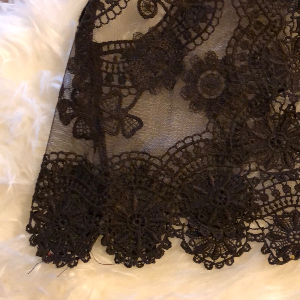Brown sheer vest - Picture 3 of 4